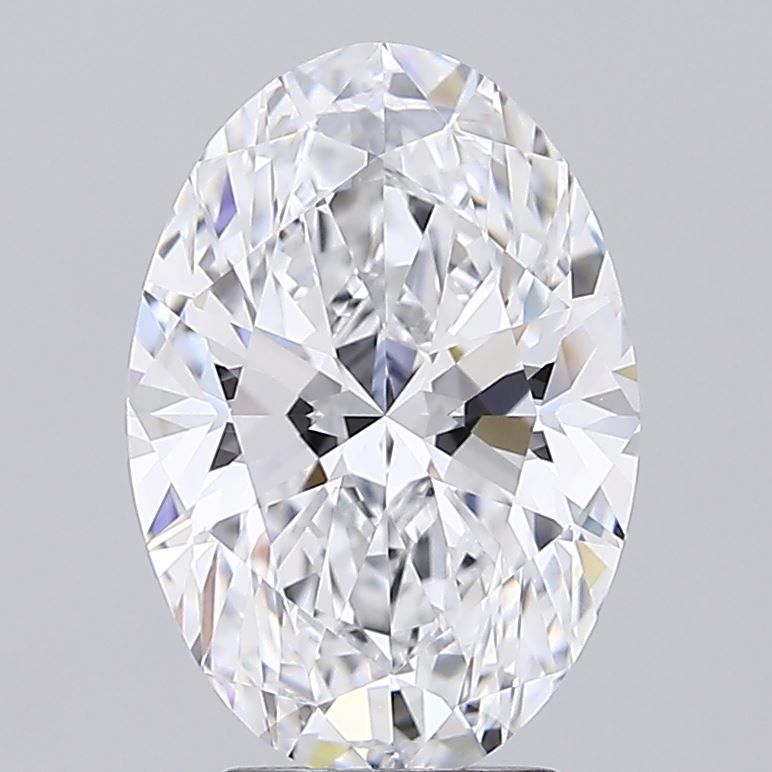 4.02 ct. oval Lab Grown Diamond front image