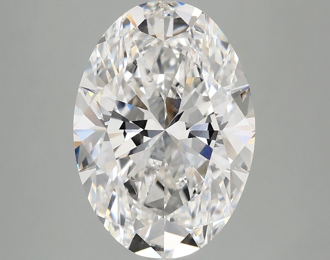 4.06 ct. oval Lab Grown Diamond front image