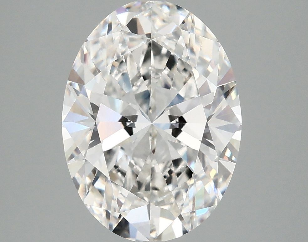 3.10 ct. oval Lab Grown Diamond front image