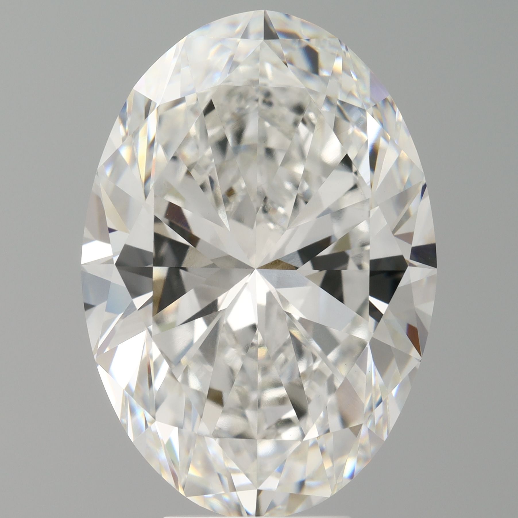 8.04 ct. oval Lab Grown Diamond front image