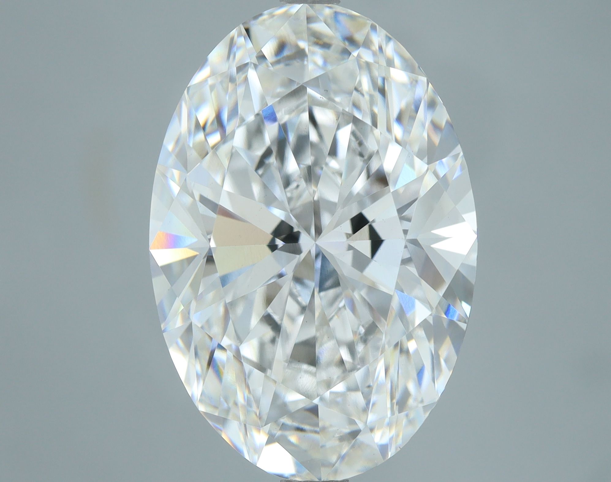 7.12 ct. oval Lab Grown Diamond front image