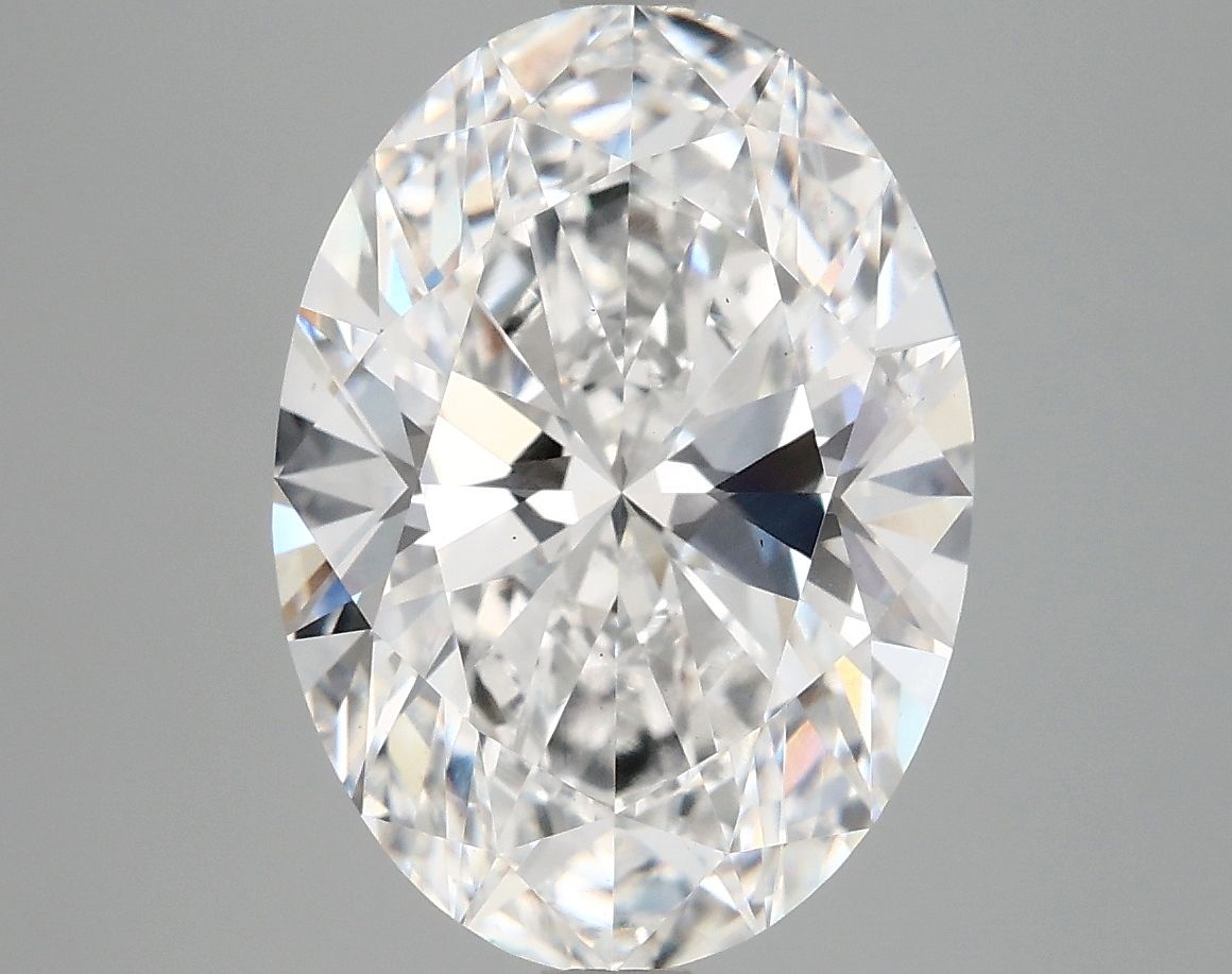 5.10 ct. oval Lab Grown Diamond front image