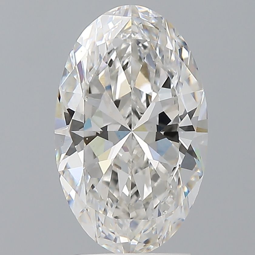 3.01 ct. oval Lab Grown Diamond front image