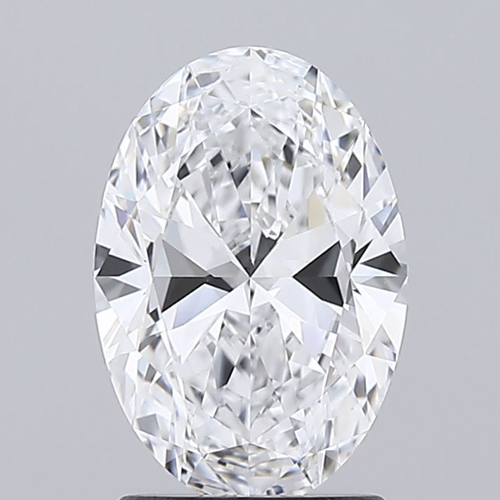 1.56 ct. oval Lab Grown Diamond front image