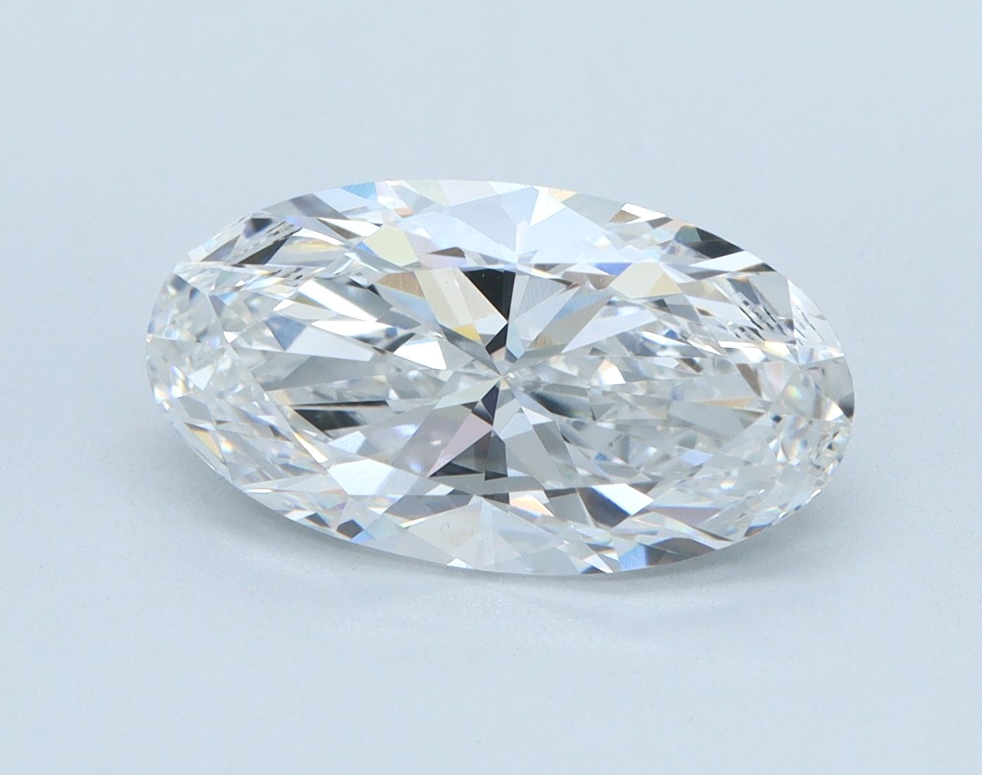 2.42 ct. oval Lab Grown Diamond front image