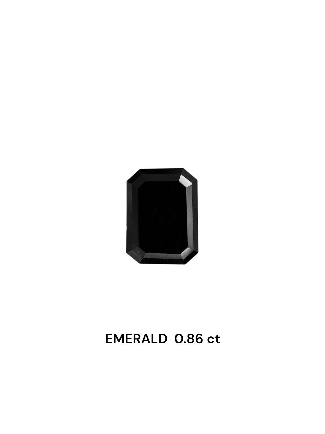 Diament 0.86 ct Fancy Black/VVS2