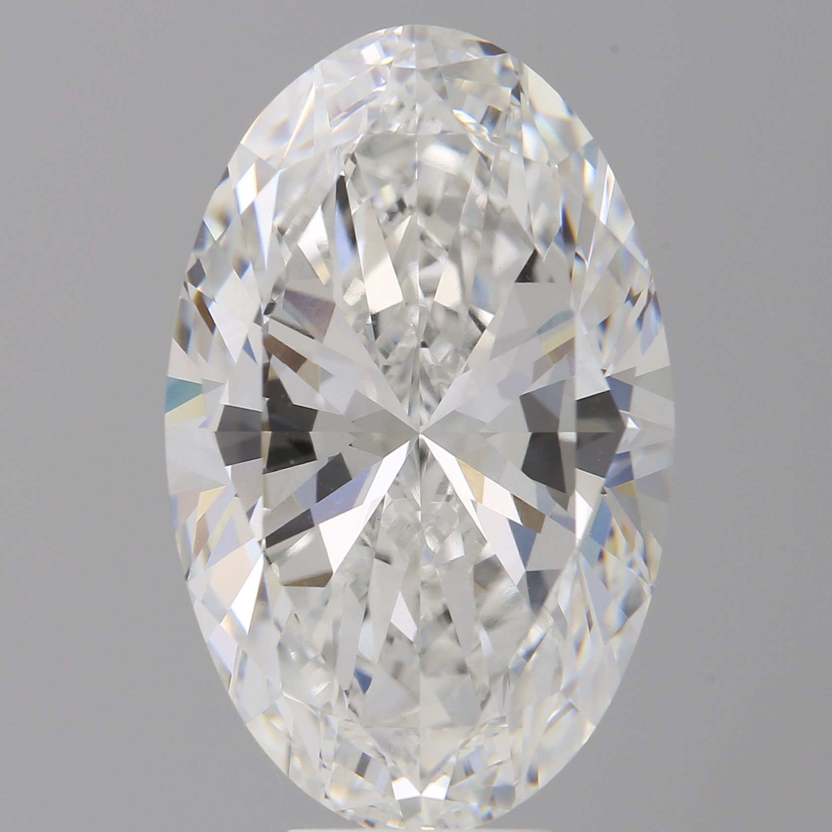 9.00 ct. oval Lab Grown Diamond front image