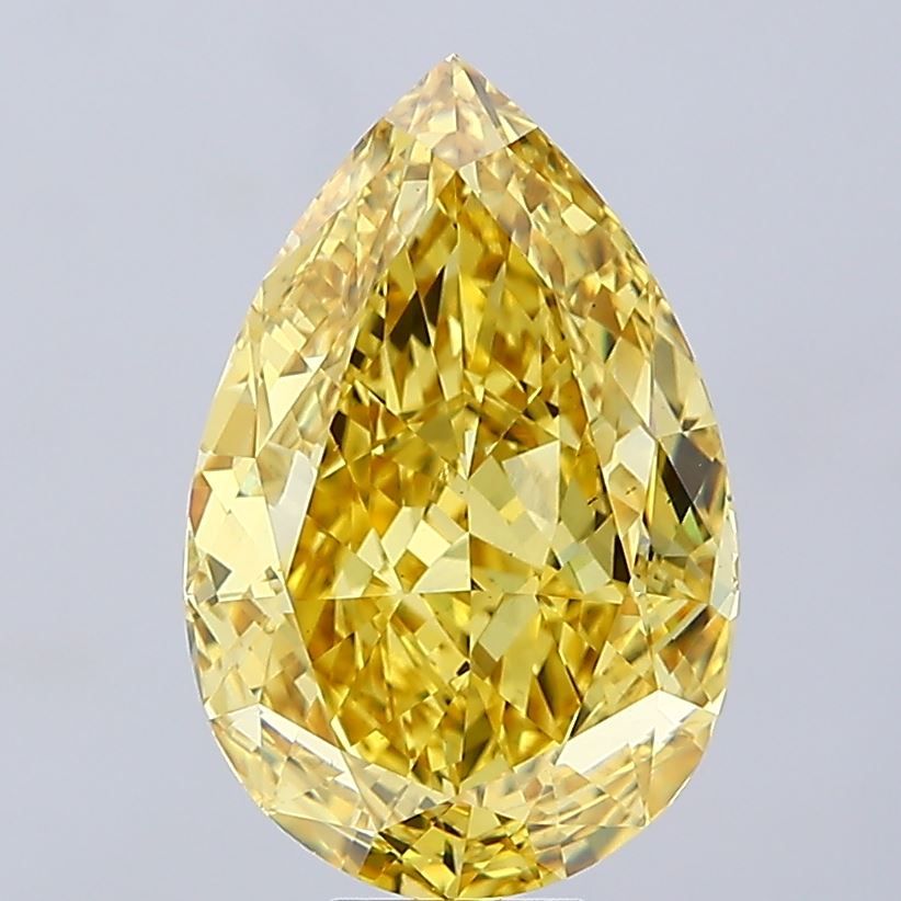 13.02 ct. pear Lab Grown Diamond front image