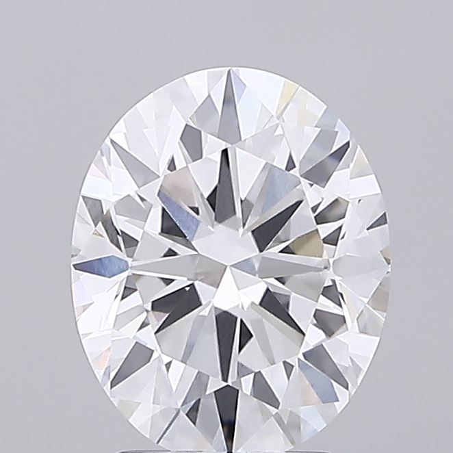 3.23 ct. oval Lab Grown Diamond front image