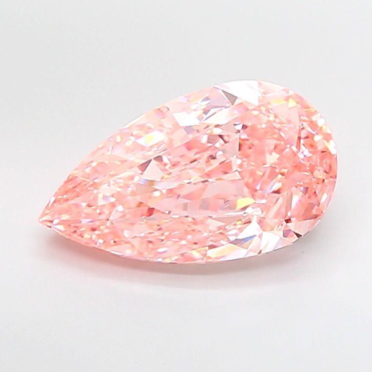 8.03 ct. pear Lab Grown Diamond front image