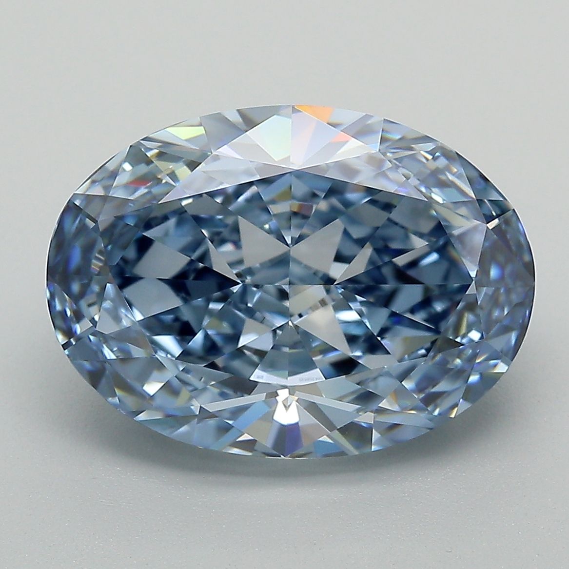 6.60 ct. oval Lab Grown Diamond front image