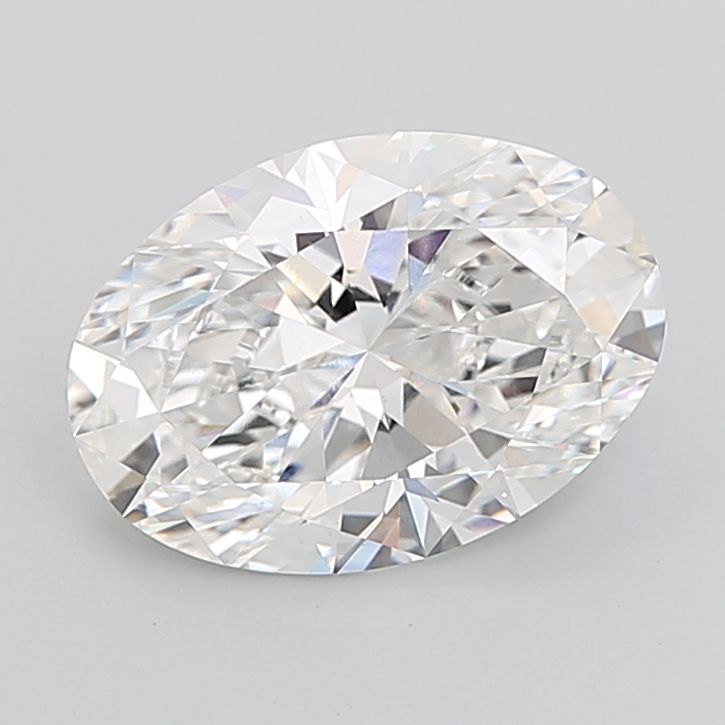 7.54 ct. oval Lab Grown Diamond front image