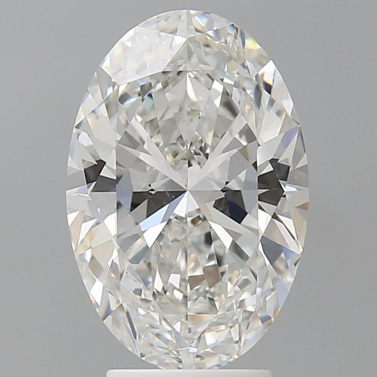 4.07 ct. oval Lab Grown Diamond front image