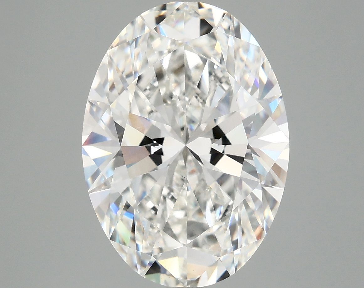 5.10 ct. oval Lab Grown Diamond front image