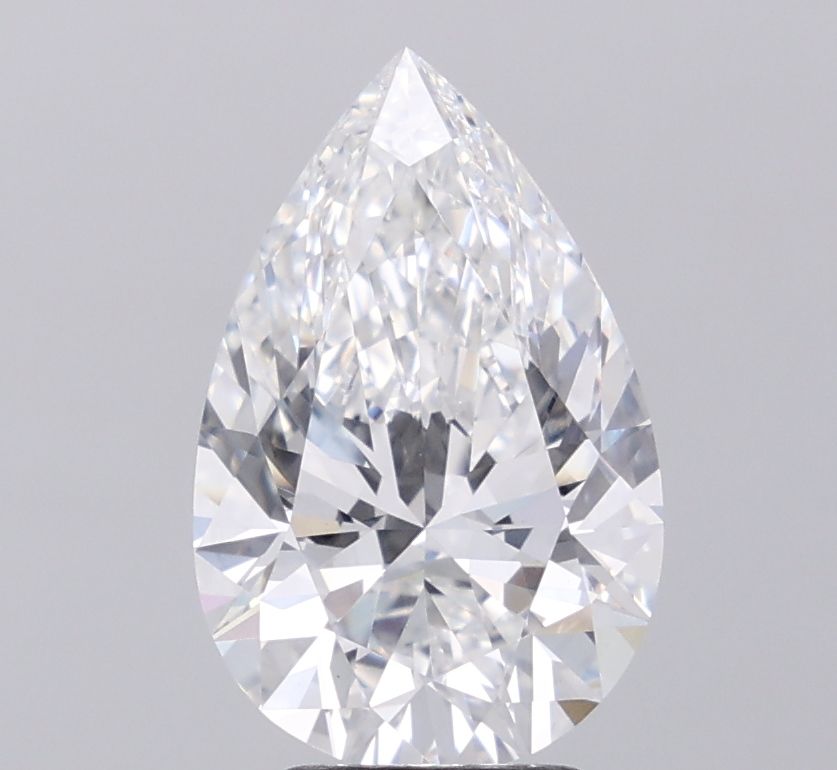 3.71 ct. pear Lab Grown Diamond front image