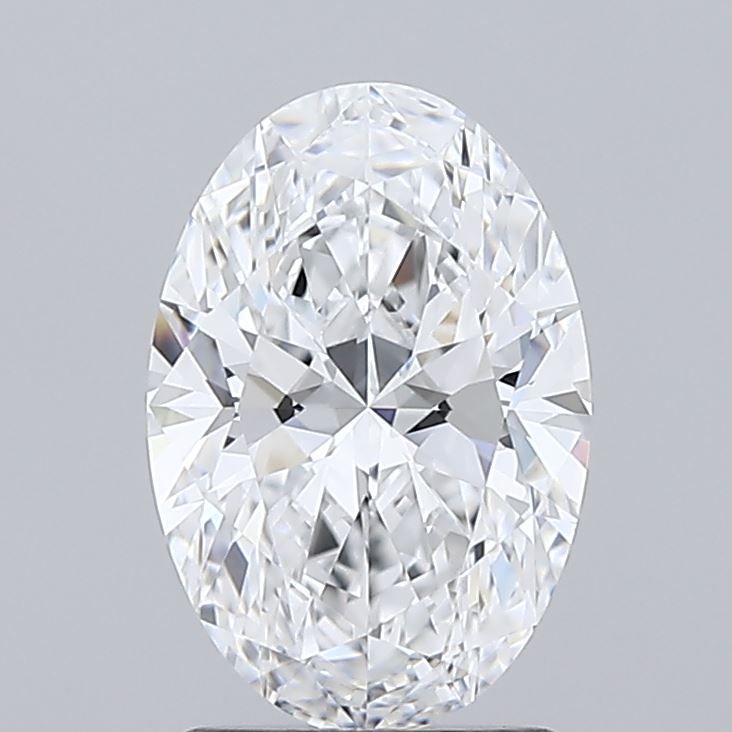 1.56 ct. oval Lab Grown Diamond front image