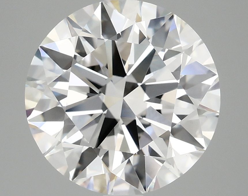 3.95 ct. round Lab Grown Diamond front image