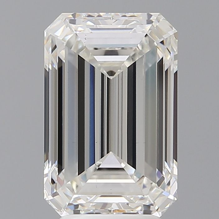 4.51 ct. emerald Lab Grown Diamond front image