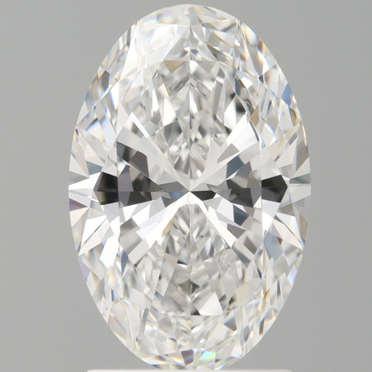 2.04 ct. oval Lab Grown Diamond front image