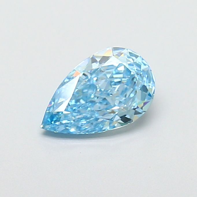 1.01 CT Fancy Vivid Blue PEAR