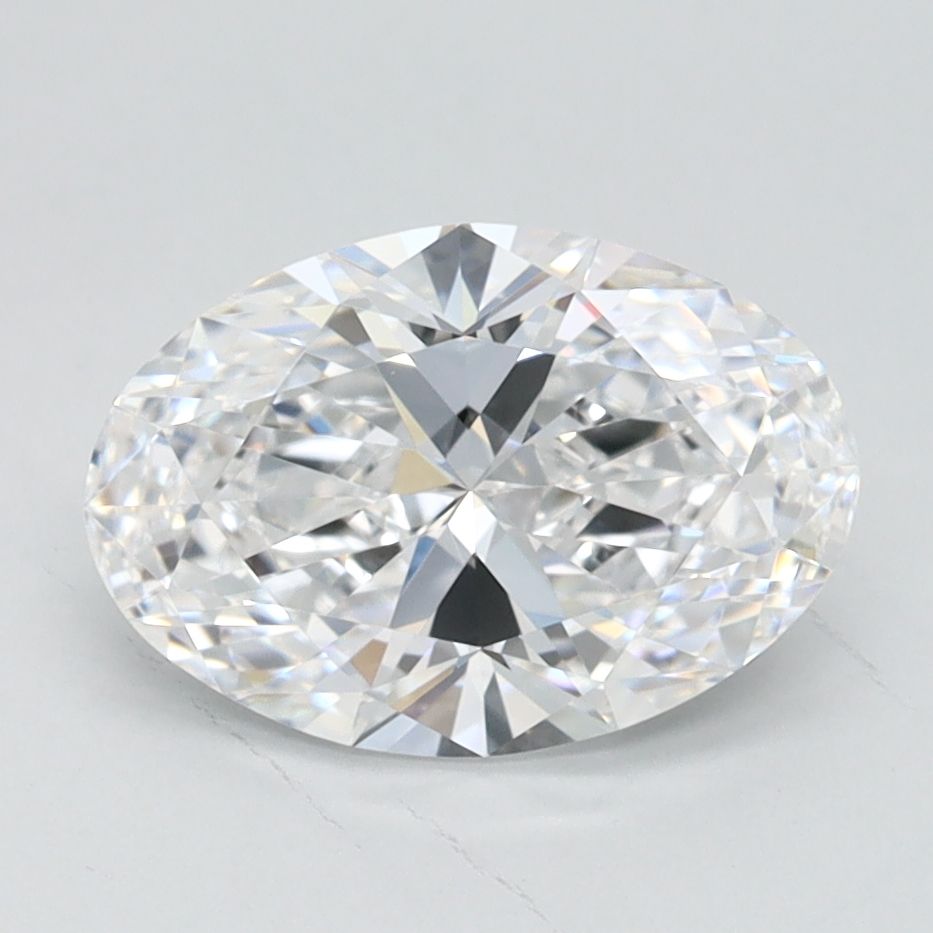 1.34 ct. oval Lab Grown Diamond front image