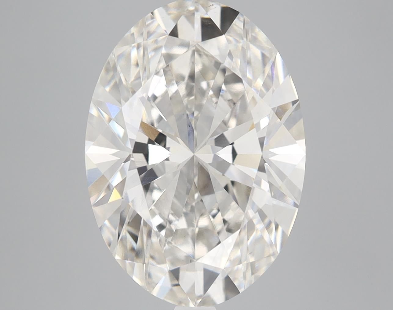 5.50 ct. oval Lab Grown Diamond front image