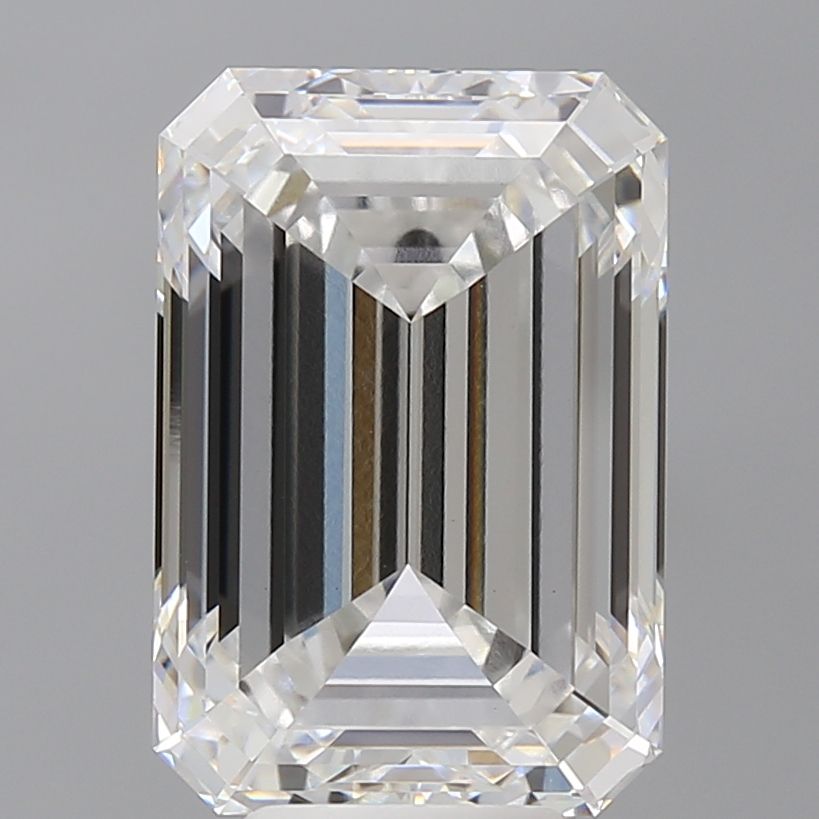 7.10 ct. emerald Lab Grown Diamond front image