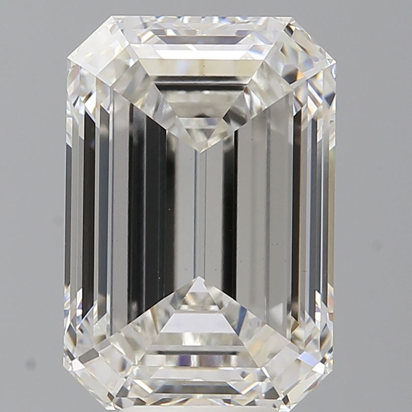 8.04 ct. emerald Lab Grown Diamond front image