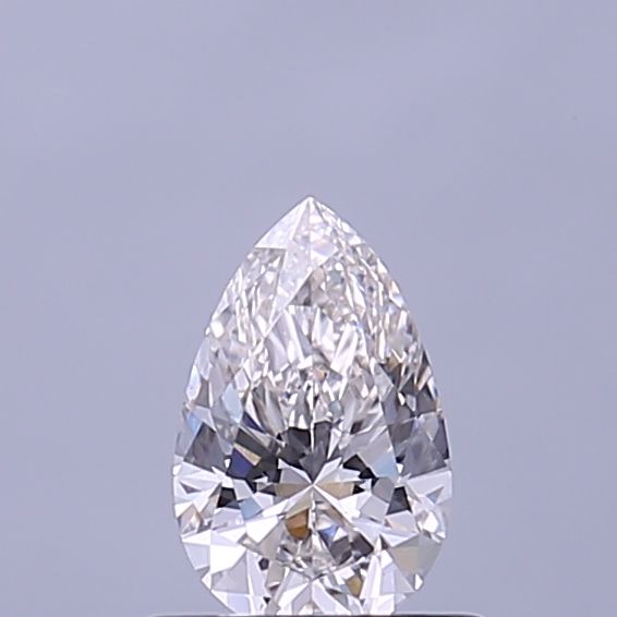 0.55 Carati G VVS2 Goccia Laboratorio Diamante