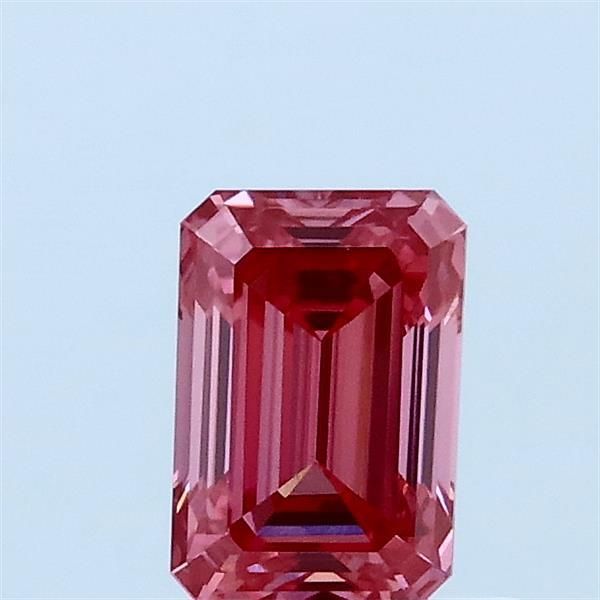 0.7 CT Fancy Vivid Pink EMERALD