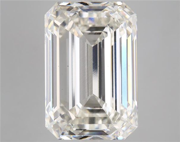 12.77 ct. emerald Lab Grown Diamond front image