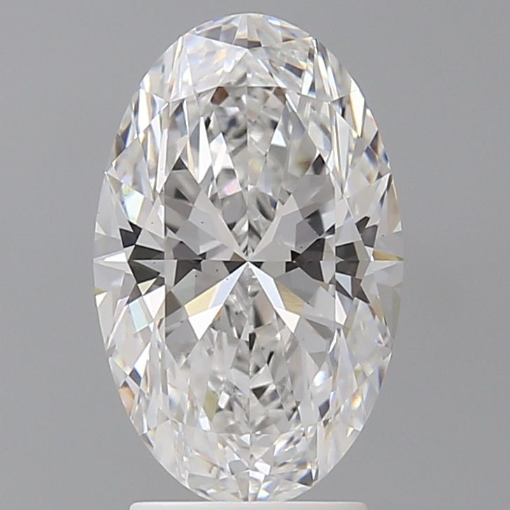 3.06 ct. oval Lab Grown Diamond front image