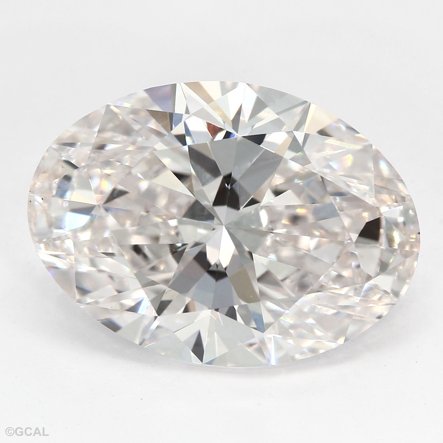 3.06 ct. oval Lab Grown Diamond front image