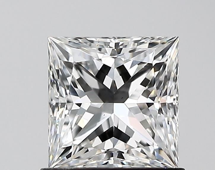 0.91 ct. princess Lab Grown Diamond front image