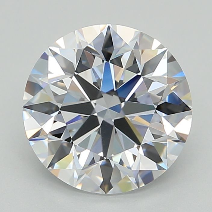Diamant Rond 2.97 ct - Couleur D - Pureté VVS1