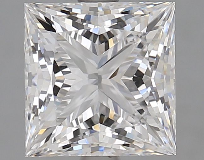 3.02 ct. princess Lab Grown Diamond front image