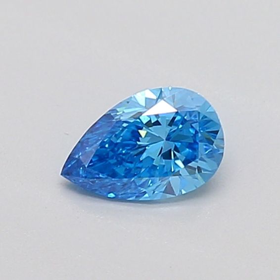 0.3 CT Fancy Vivid Blue PEAR