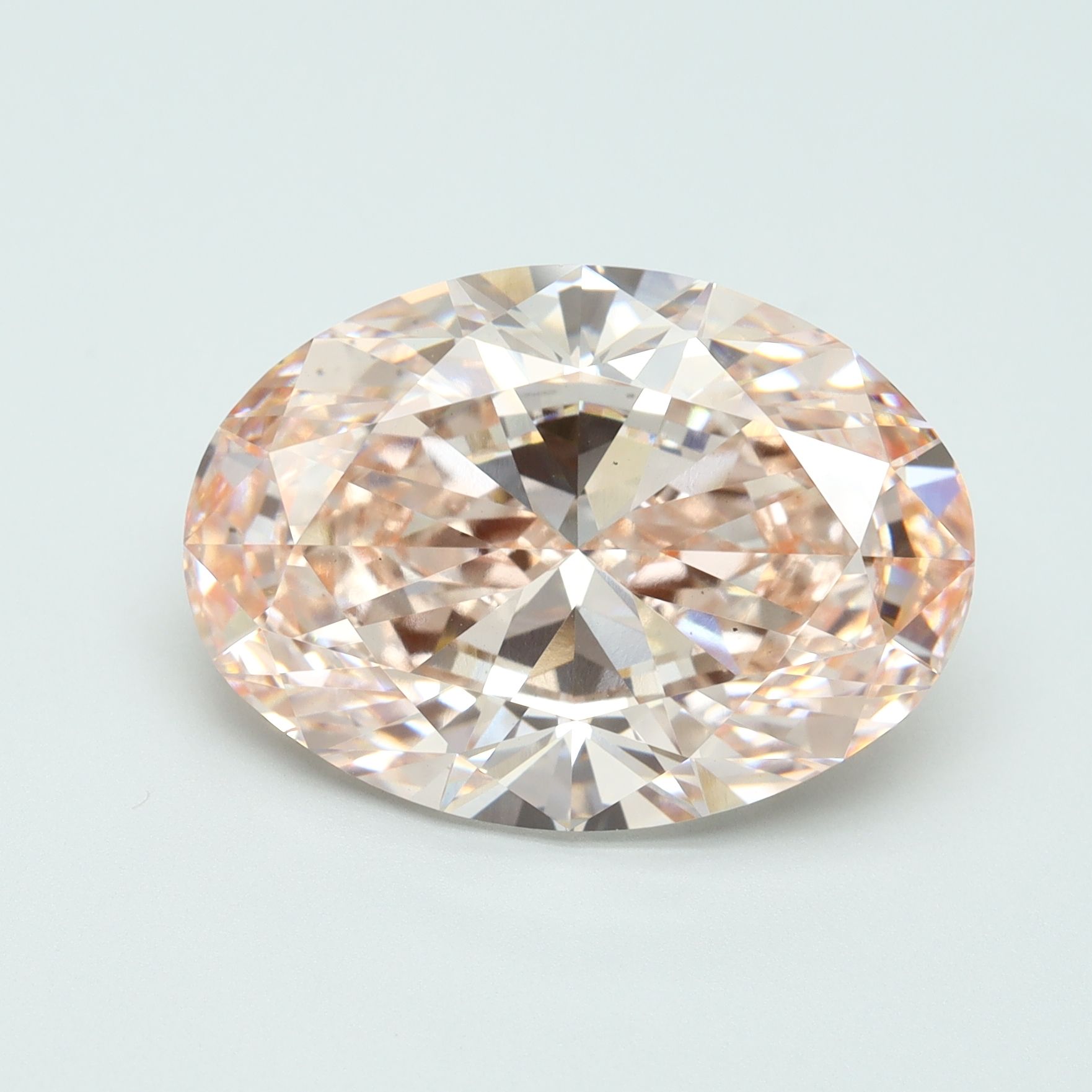 10.02 ct. oval Lab Grown Diamond front image