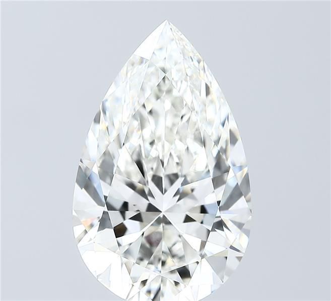 7.07 ct. pear Lab Grown Diamond front image