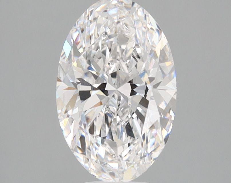 1.24 ct. oval Lab Grown Diamond front image