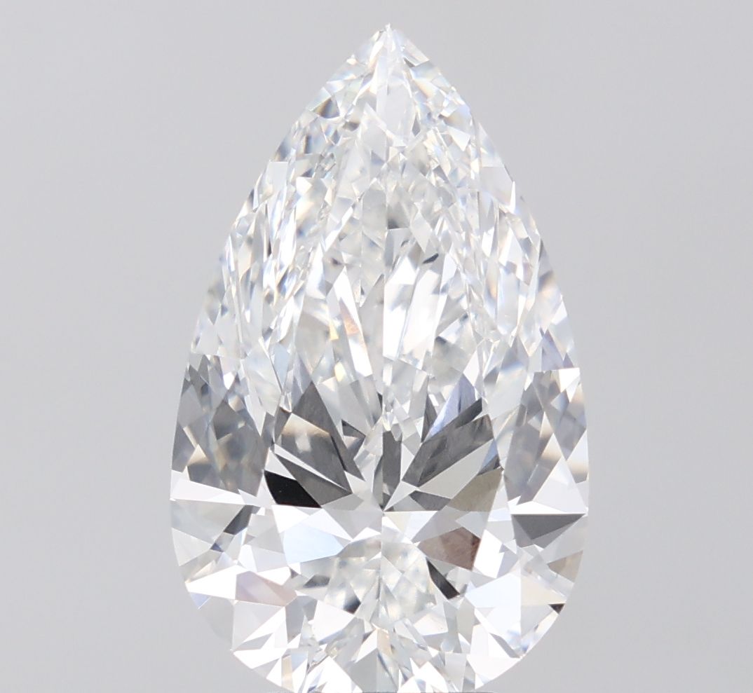 8.07 ct. pear Lab Grown Diamond front image