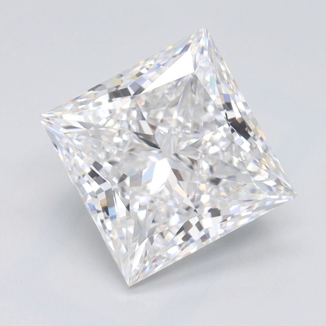 3.02 ct. princess Lab Grown Diamond front image