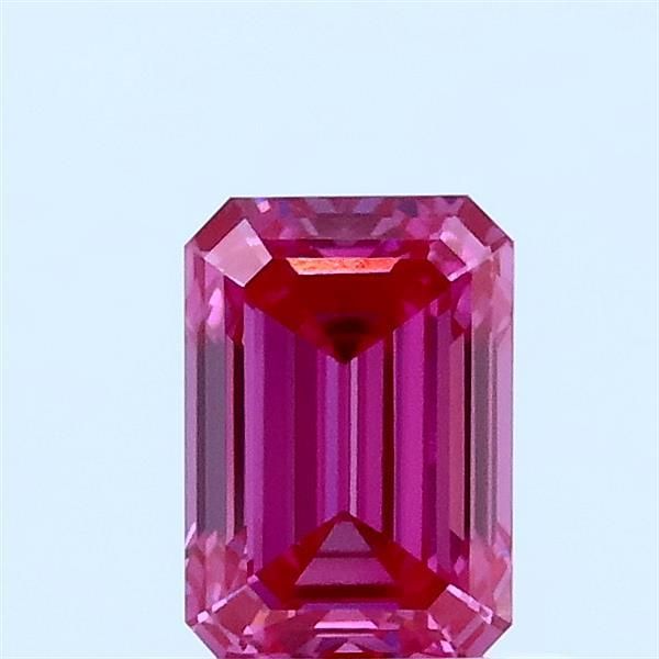 0.82 CT Fancy Vivid Pink EMERALD