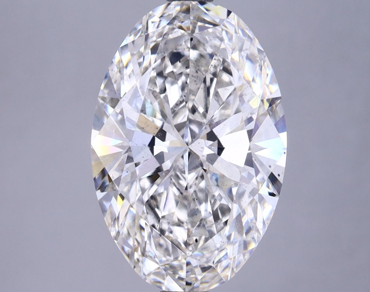 3.88 ct. oval Lab Grown Diamond front image