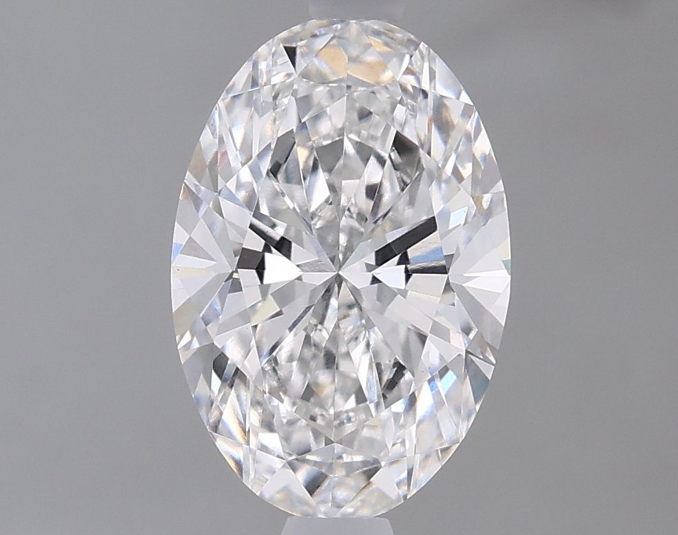 1.10 ct. oval Lab Grown Diamond front image
