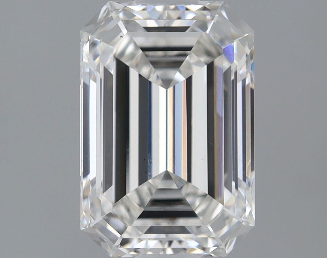 1.58 ct. emerald Lab Grown Diamond front image