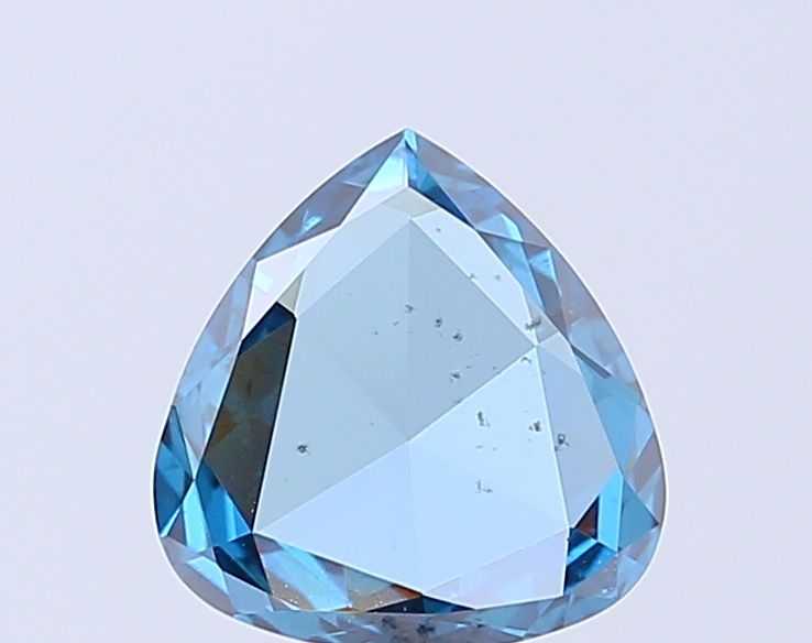 0.99 CT Fancy Vivid Blue ROSE