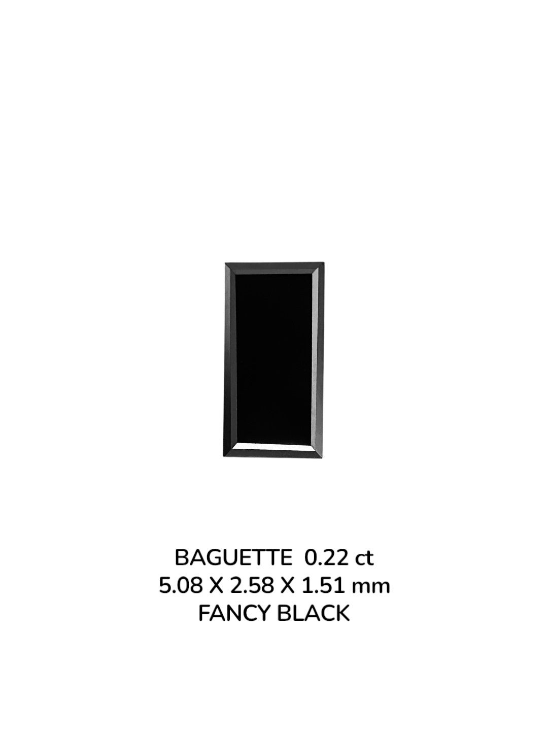 Diament 0.22 ct Fancy Black/VVS2