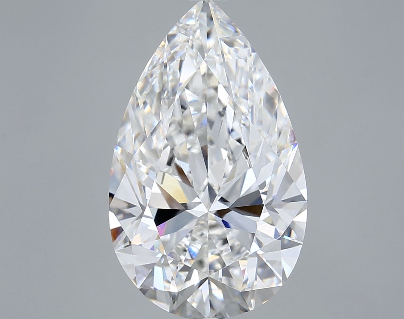 7.06 ct. pear Lab Grown Diamond front image
