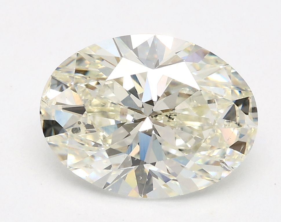 2.08 ct. oval Lab Grown Diamond front image
